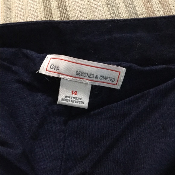 Gap navy blue ruffle skirt - Picture 2 of 2